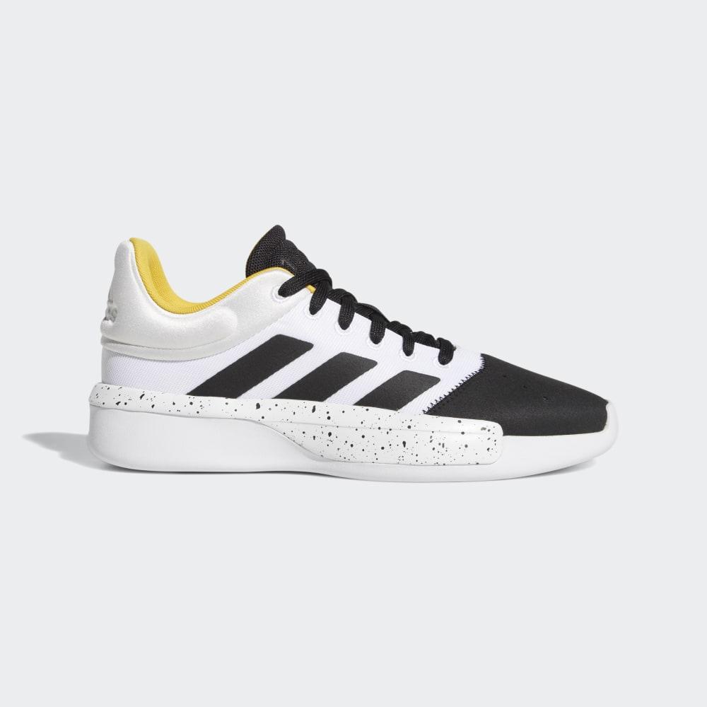 Adidas Pro Adversary 2019 Rövidszárú Férfi Kosárlabda Cipő Fehér/Rózsaszín/Fekete Akció 357420-LTH